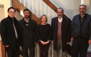 Iran professors with Heidi